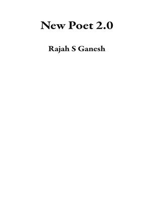 cover image of New Poet 2.0